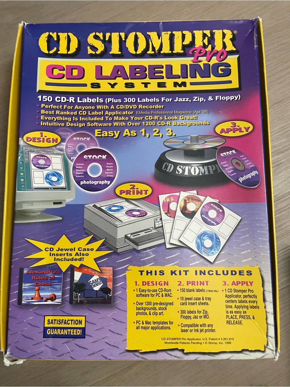CD Labeling System - Purpley
